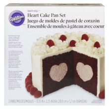 Wilton Heart Tasty-Fill Cake Pan Set