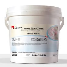 Massa Ticino Tropic Rollfondant – Weiß 7kg – Eimer