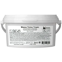 Massa Ticino Tropic Rollfondant – Weiß 2,5kg -Eimer