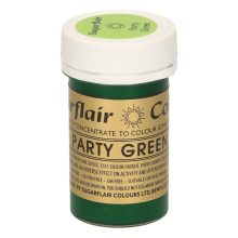 Sugarflair Paste Colour PARTY GREEN 25g