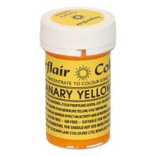 Sugarflair Paste Colour CANARY YELLOW 25g