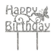 *Cake Star Cake Topper Happy Birthday