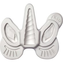 Unicorn Ears, Horn and Lashes Silicone Mould