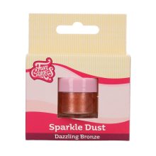 FunCakes Sparkle Dust – Dazzling Bronze