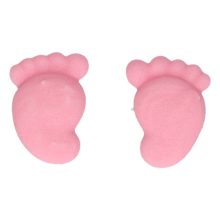 FunCakes Zuckerdekoration – Baby Füße – Rosa Set/16