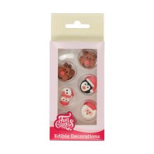 FunCakes Zuckerdekoration – Weihnachten Set/12