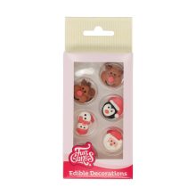 FunCakes Zuckerdekoration – Weihnachten Set/12