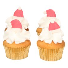 FunCakes Zuckerdekoration – Santas Mütze Set 12-teilig