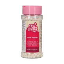 FunCakes Zuckerperlen Medium Weiß 80 g