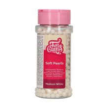 FunCakes Zuckerperlen Medium Weiß 80 g