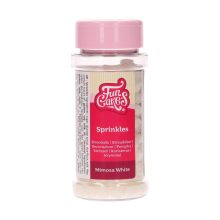 *FunCakes Zuckerperlen – Mimosa – Weiß – 45g