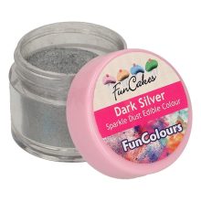 *FunCakes Sparkle Dust – Dark Silver