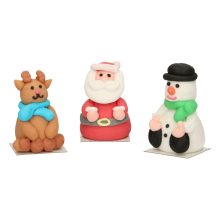 FunCakes Zuckerdekoration 3D – Christmas Figures Set/3
