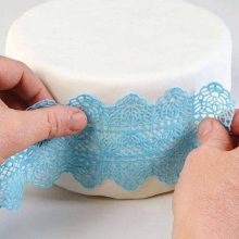 Silikomart Wonder Cakes Silicone Lace Mat -Slim Dentelle-