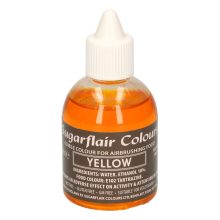 Sugarflair Airbrush Colouring -Yellow- 60ml