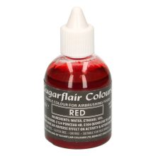 Sugarflair Airbrush Colouring -Red- 60ml
