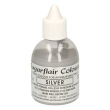 *Sugarflair Airbrush Colouring -Silver- 60ml