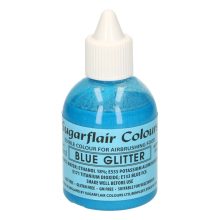 *Sugarflair Airbrush Colouring -Glitter Blue- 60 ml