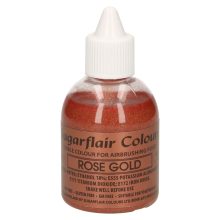 *Sugarflair Airbrush Colouring -Glitter Rose Gold- 60ml