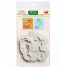 *Mould Sugar Buttons – Starfish and Seahorse
