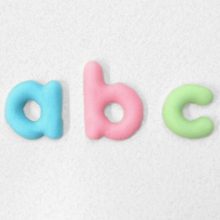Domed Alphabet Lower Case Silicone Mould