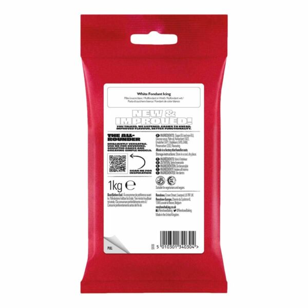 Renshaw Fondant White 1kg – Bild 2