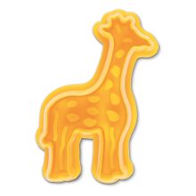 Städter Präge-Ausstecher Giraffe 6 cm Gelb