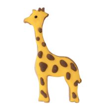 Städter Präge-Ausstecher Giraffe 6 cm Gelb