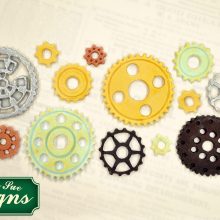 Cogs & Wheels Silicone Mould