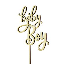 *Cake Topper – Baby Boy