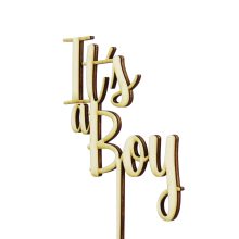 *Cake Topper – It´s a Boy