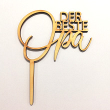 *Cake Topper – Der beste Opa