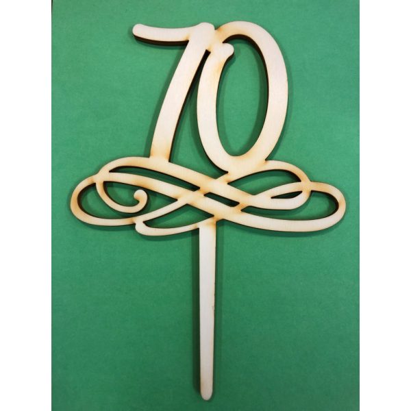 *Cake Topper - 70