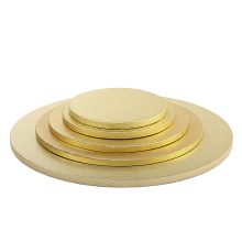 Decora Cake Drum rund Ø36cm -Gold-