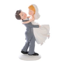 Dekorative Figur Heiraten – Umarmendes Brautpaar