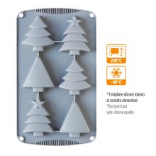 Decora Christmas trees silicone mold