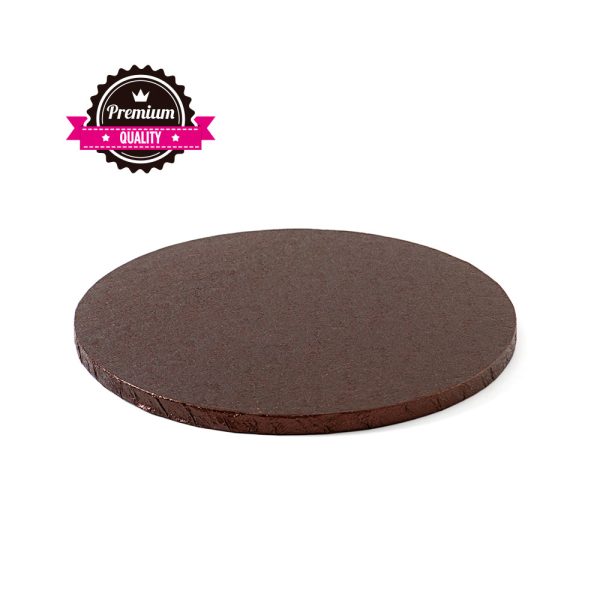 Decora Cake Drum rund Ø25cm - Brown