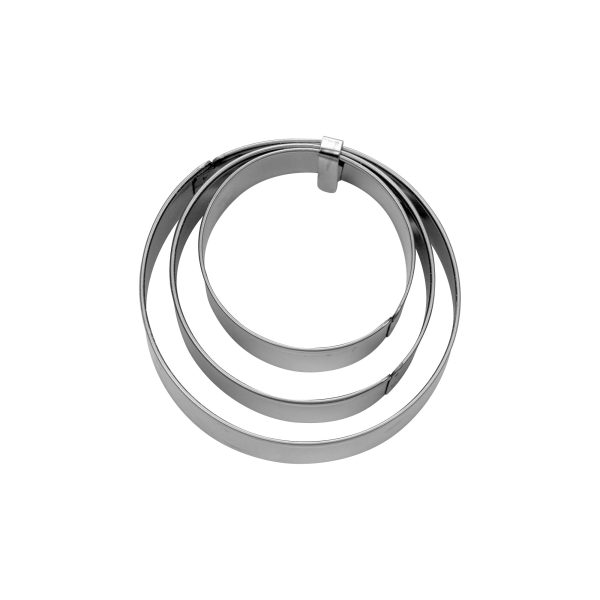 Städter Terrassen-Ausstecher Ring ø 3 / 4 / 5 cm glatt