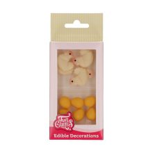 *FunCakes Marzipan Dekoration – Hühner & Eier Set/12 MHD Rabatt