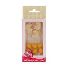 *FunCakes Marzipan Dekoration – Hühner & Eier Set/12