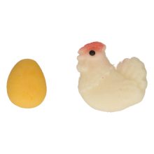 *FunCakes Marzipan Dekoration – Hühner & Eier Set/12 MHD Rabatt