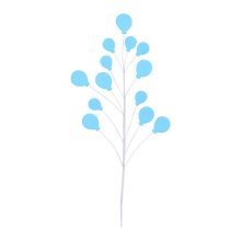 Modecor Zuckerbaum – Luftballon – hellblau