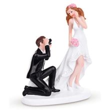 Dekorative Figur Hochzeit – Brautpaar Fotoshooting