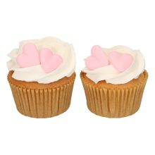 FunCakes Zuckerdekoration – Herz – Pink Set/8