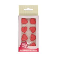 *FunCakes Zuckerdekoration – Herz – Rot Set/8 MHD Rabatt