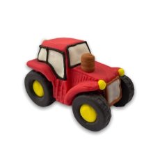 Zuckerdekoration – Fahrzeug 3D – Traktor rot