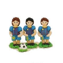 Zuckerdekoration – 3D – Fußballspieler „Barcelona“