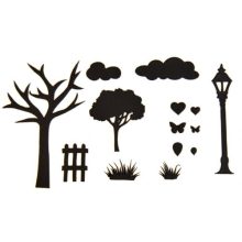 Patchwork Cutter Countryside Silhouette Set