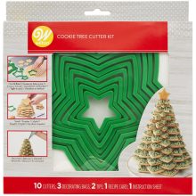 Wilton Christmas Cookie Tree Cutter Set/15
