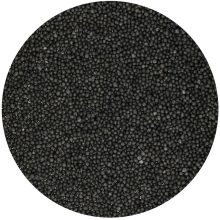 FunCakes Nonpareils 2mm – Black – 80g